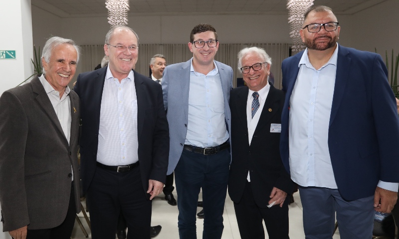 Fernando Guimarães, Jaime Basso, Marcos Spessatto, Marcos Riotto e Fran Silva