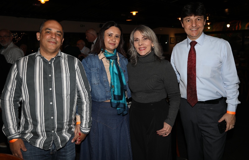 Hebert Silva, Flávia Almeida, Andrea Tartuce e Pedro Biffi 