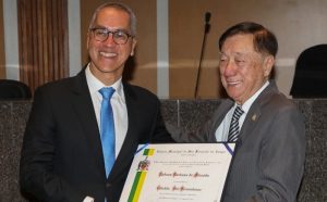 Robson Barbosa de Miranda e Hiroyuki Minami